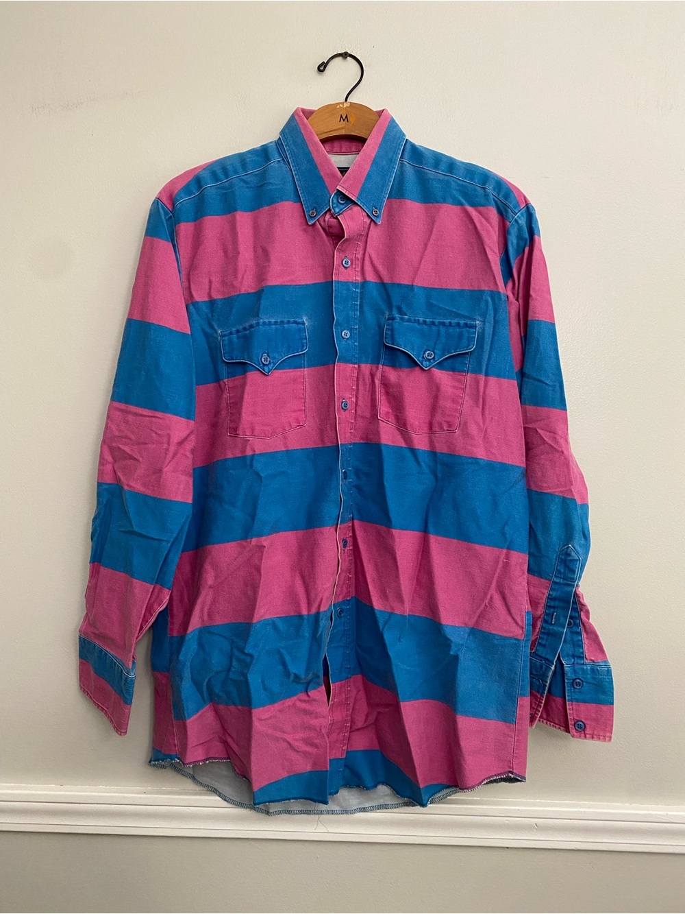 Vintage Men’s Western Panhandle Slim Colorblock - L